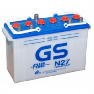 Ắc quy gs N27 dùng cho sinh hoạt, thiết bị sủi cá.
